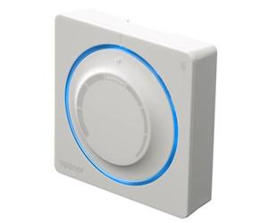 Uponor smatrix wave thermostat t 165 pod radio 26.5x80x80mm sans fil max. 30m avec bouton rotatif blanc brillant (RAL9016) 1086981