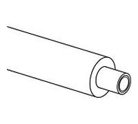 Uponor Uni Pipe Plus tuyau composite 1063556 16 x 2 mm, anneau 75 m, pré-isolé, S6 WLS 035, bleu