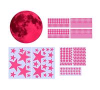 Uposao 1049pcs Autocollants Lumineux, Etoiles Phosphorescentes Plafond Fluorescent Lune Étoiles Lumineuses Stickers, Stickers Phosphorescent pour Chambres à Coucher de Bébé Enfant