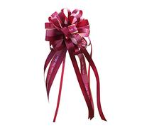 Uposao 20PCS Ruban d'arc De Voiture Voiture De Mariage Poignée De Porte Mariée Demoiselle d'honneur Broche Décoration De Nœuds De Traction pour Arbres De Noë pour Voiture, Mariage, Anniversaire