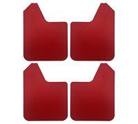 Uposao 4 Pièces Larges Bavettes Universelles Garde-Boue Protection Anti-Éclaboussures avec Vis pour Voiture Compatible avec Break Berline SUV Cabriolet Coupé MPV Pickup