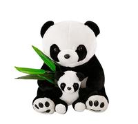 Uposao 40cm Ours Panda en Peluche Pandas Géants en Peluche Jouet Poupée Panda en Peluche pour Enfants Jouet Interactif Fournitures De Décoration De Bureau à Domicile