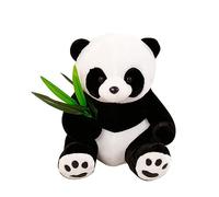 Uposao 40cm Ours Panda en Peluche Pandas Géants en Peluche Jouet Poupée Panda en Peluche pour Enfants Jouet Interactif Fournitures De Décoration De Bureau à Domicile