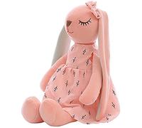 Uposao 45cm Jouets en Peluche Lapin Poupées Mignon Lapin aux Longues Oreilles en Peluche Doux Jouet Lapin en Peluche Mignon de Bande Dessinée Sommeil Bébé Peluche Poupées en Peluche Cadeau