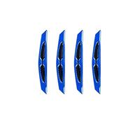 Uposao 4Pcs Protection De Bord Porte De Voiture Bande De Protection Anti-Rayures pour Bord De Porte Autocollants Réfléchissants De Sécurité D'avertissement De Voiture Adaptés à Tous Les Modèles