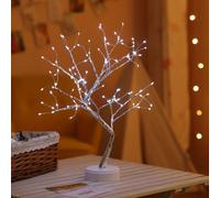 Uposao Arbre Lumineux LED, 45CM 108LED Lumières De Branche Table Arbre Branche Bureau Lampe De Nuit Lumière Branches Réglables Bricolage Fil De Cuivre Arbre De Conception pour Décorer La Maison