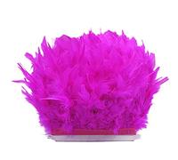 Uposao Boa/écharpe en Plumes Classique Accessoire De Déguisement, Garnitures en Frange De Plumes pour Bricolage châle Haussement d'épaules, Carnaval, Fête à Thème, 5m