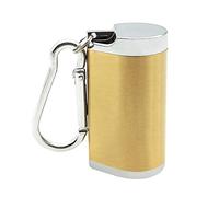 Uposao Cendrier Portable Mini Cendrier De Poche Anti-odeurs avec Porte-clés Acier Inoxydable Cendrier Poche Cigarette De Voyage pour Fumeurs De Protection De l'environnement Extérieur
