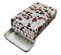 Uposao Clamshell Étui À Cigarettes Homme Porte Cigarette Femme en Le Fer Etui Paquet Cigarette Contient 20 Boîte De Stockage pour en Plein Air
