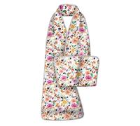 Uposao Écharpes pour Femmes Tablier À Bavette Adulte Robe, Bavoirs de Receveur de Nourriture, Personnes Âgées, Parkinson, Handicapés, Protection de Vêtements Alimentaires Lavables et Réutilisables