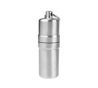 Uposao étui à Cigarettes Portable avec Porte-clés, Boîte à Cigarette Métal Etui Ronde à Cigarettes Imperméable pour Homme Et Femme