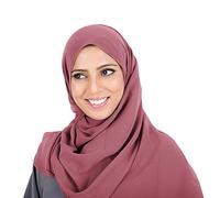 Uposao Femme Musulmane Hijab en Mousseline Foulard Tête Long Châle Femmes Musulman Bandeaux Chapeaux Turban Echarpes Voilée Châle Islamique Bonnet Respirant Voile Enfilable