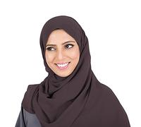 Uposao Femme Musulmane Hijab en Mousseline Foulard Tête Long Châle Femmes Musulman Bandeaux Chapeaux Turban Echarpes Voilée Châle Islamique Bonnet Respirant Voile Enfilable