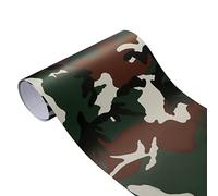 Uposao Feuille De Voiture De Camouflage, Voiture Vinyle Autocollant Véhicule Protection Film PVC Wrap Decal Autocollant Voiture pour Voiture Vélo Moto Bateau Ordinateur Portable, 30x100cm