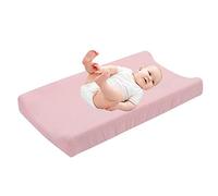 Uposao Housse De Matelas à Langer Douce Et Respirante Couleur Unie Matelas à Langer Berceau Drap De Berceau Doux pour Bébé, Garçons Et Filles, 32"x 16" x 5"