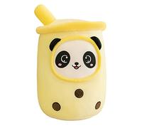 Uposao Jouet en Peluche Bubble Oreiller Coussin Décoratif Créatif Thé Tasse Peluche Poupée Souple Jouets Coussin Potelés Cadeau Étreindre Oreiller Peluche Doux pour Fille Enfants Coussin, 24cm