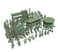 Uposao Militaire Figurines Set, Plastique Armée Jouets Soldats Pour Hommes De L'armée, Soldat Playset Du Groupe Bataille Enfants Petits