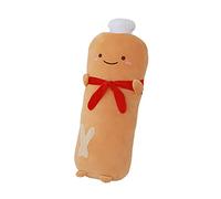 Uposao Oreiller en Peluche en Forme De Baguette De Pain Nourriture Amusante Animaux en Peluche Longue étreinte Corps Oreiller Cadeaux d'anniversaire pour Enfants, 50cm