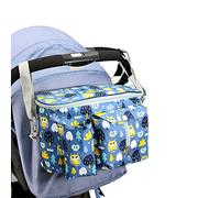 Uposao Organisateur De Poussette Et Landau, Multi-Fonction Organisateur à Langer Accesoire De Poussette pour Bébé Maternité avec Porte-gobelet, Accessoire Incontournable pour Landau Et Poussette