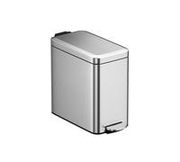 Uposao Poubelle Cuisine 6L, Poubelle à Pédale Poubelle en Acier Inoxydable avec Couvercle Compartiment Désodorisant Poubelle de Cuisine Anti-Odeur pour Salon, Bureau, Salle de Bain