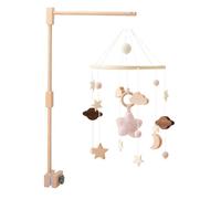 Uposao Support mobile pour lit de bébé - Support mobile pour table à langer - Hauteur réglable - Support mobile pour bébé - Support de support - Barre à suspendre - Carillon à vent - Cloche de lit