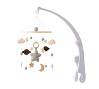 Uposao Support mobile pour lit de bébé - Support mobile pour table à langer - Hauteur réglable - Support mobile pour bébé - Support de support - Barre à suspendre - Carillon à vent - Cloche de lit