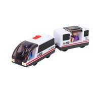 Uposao Train Électrique pour Enfants, Train Électrique avec Connexion Magnétique Locomotive À Batterie, Jouet Éducatif pour Enfants,I