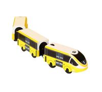 Uposao Train Électrique pour Enfants, Train Électrique avec Connexion Magnétique Locomotive À Batterie, Jouet Éducatif pour Enfants,D