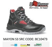UPOWER Chaussure Antifatigue S3 SRC Haute Protection Mayon U-POWER