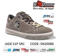 Upower Chaussures de Sécurité S1P Src Faible en Daim JADE U-Power