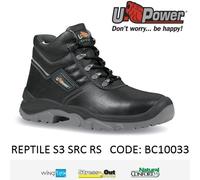 Upower Chaussure Travail de Sécurité Haute S3 Src Rs Reptile U-Power