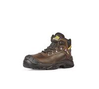 Upower - Chaussures de sécurité hautes anti glissement LATITUDE UK - Environnements humides - RS S3 SRC 44 - Marron