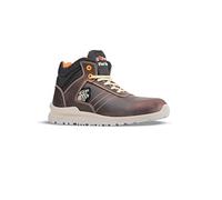 Upower - Chaussures de sécurité Hautes Anti Perforation Ken - Environnements humides - S3 SRC 42 - Marron