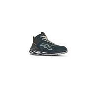 Upower - Chaussures de sécurité Hautes avec Renfort Anti-Shock Blaster - Usage général - ESD S1P SRC 46 - Bleu Foncé