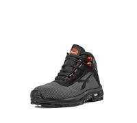 Upower - Chaussures de sécurité hautes en goretex anti abrasion DOMINATION - Environnements exigeants - RS S3 WR HI HRO SRC CI 44 - Noir