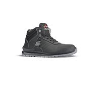 Upower - Chaussures de sécurité Hautes hydrofuges Henry - Environnements humides - S3 SRC 36 - Gris Foncé