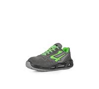 Upower Homme Point Carpet Esd S1ps Fo Sr Safety Shoes, Gris Plomb Vert Fluorescent, 42 EU EU