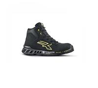 Upower Mixte Nelson ESD S3 CI SRC Chaussure de Protection Incendie et de sécurité, Noir, 43 EU