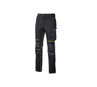 Upower Mixte Pe145bc-s U POWER PE145BC S Pantalones gama PERFORMANCE modelo ATOM Black Carbon Talla S, Noir, S EU