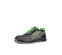 Upower Mixte Taylor Esd S1ps Fo Sr Work Shoes, Gris Plomb Vert Fluorescent, 40 EU EU