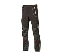 Upower - Pantalon de Travail Noir Stretch Pit 44 - Noir