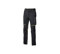 Upower - Pantalon de Travail Slim Noir World XL - Noir