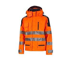 Upower - Parka imperméable Orange Haute visibilité Backer XL - Orange