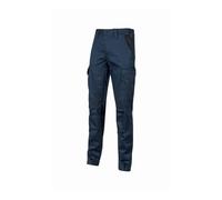 U-Power Pantalon de travail Guapo Slim multisaison multi-poches 100% coton