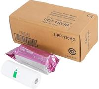 UPP-110HG Lot de 10 films papier à ultrasons brillants de rechange pour Sony Upp-110HG 110 mm x 18 m