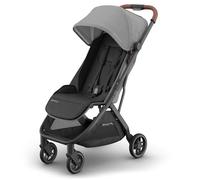 UPPAbaby Minu V3 Poussette pour bébé pour tout-petits, compatible avec les poubelles suspendues, pliage à une main, protection contre la pluie UPPAbaby incluse, garçons et filles, mélange gris