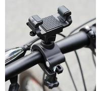 UPPEL fahrra d Support de téléphone portable rotatif à 360 ° pour moto, pince de guidon, accessoire de vélo pour scooter/vélo/moto pour téléphone et plus de téléphones portables de 2,1 à 3,5 pouces de