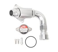 Upper Coolant Housing Filler Neck métal 16AN avec bouchon radiateur 1,1 bar pour B16 B18C5 Type R - Améliore le refroidissement, résistance à la chaleur, installation facile