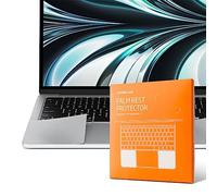 UPPERCASE GhostShield Ensemble de Protections Premium pour Repose-Poignets, Protection Contre Les Rayures et l'usure, Compatible avec MacBook Air 15" 2024 2023 M3/M2, A3114 A2941, Argenté
