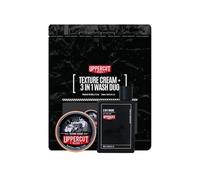 UPPERCUT DELUXE Crème Texturante & Gel Douche 3-en-1 240ml | Barber designed, Australian made and cruelty free for premium everyday men's grooming. Includes texture cream & 3 in 1 wash